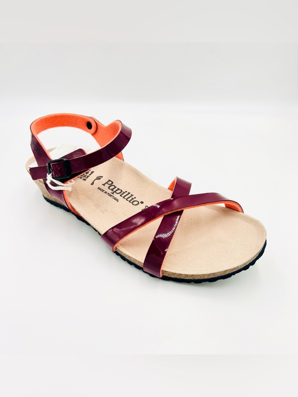 Papillio by Birkenstock Alyssa Birko-Flor Ankle Strap Sandals New women size 10